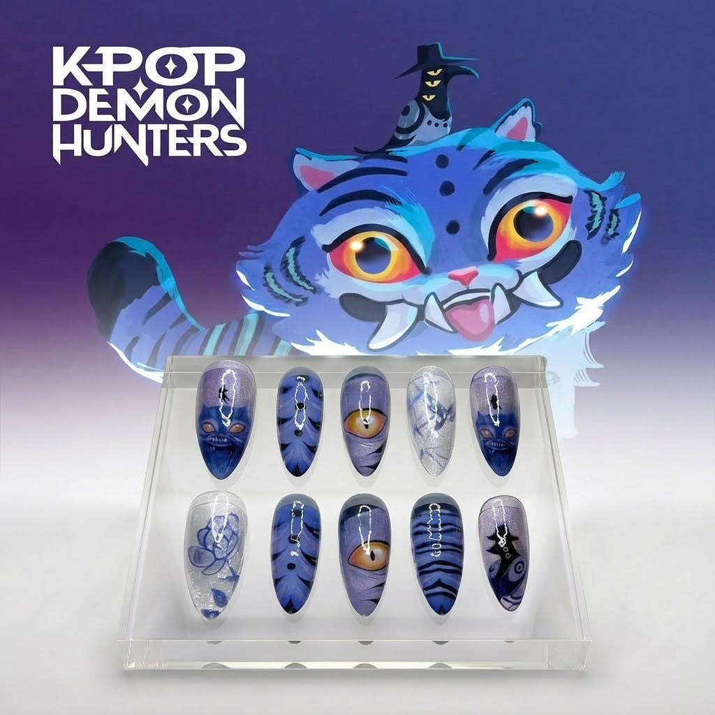 K-Pop Demon Hunters Derpy & Sussie Press-On Nails