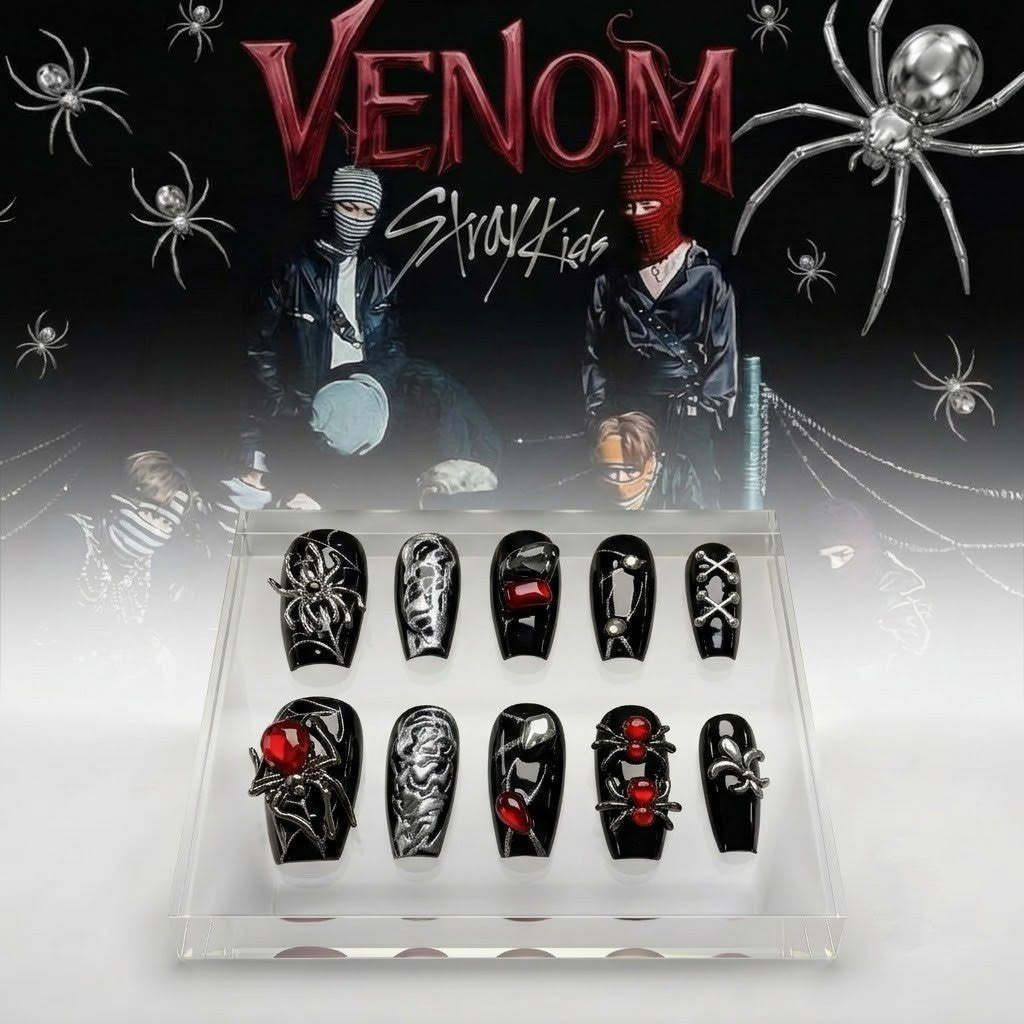 STRAY KIDS "THIS & THAT"/ VENOM Press-On Nails