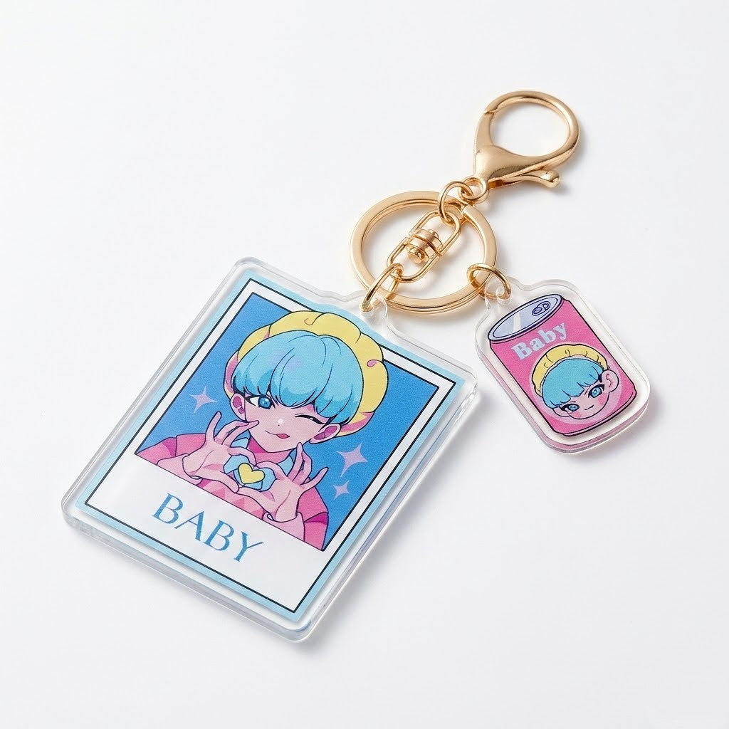 K-Pop Demon Hunters "Snack Time" Acrylic Charm