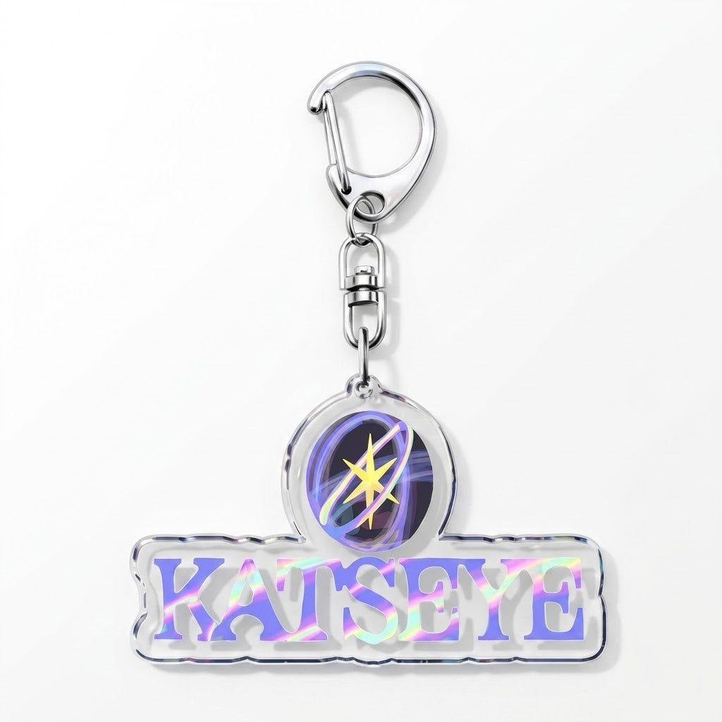 KATSEYE "Eternal Logo" Keyring