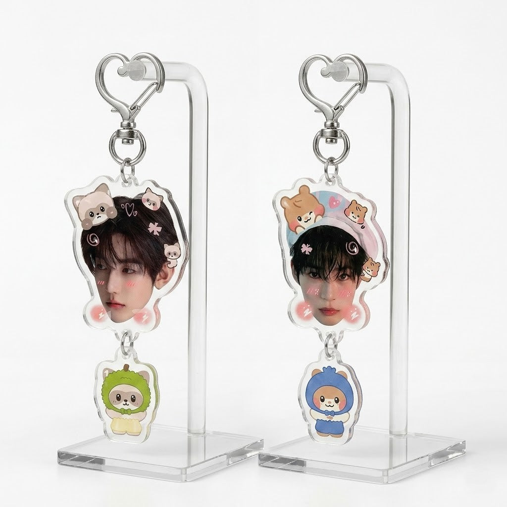 ZB1 "Sweet Companion" Heart Keychain