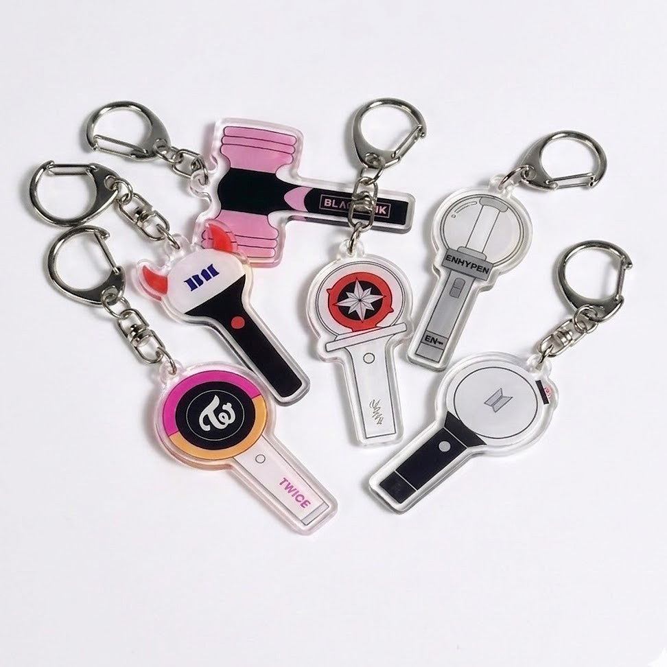 My K-Pop Lightstick Keychain