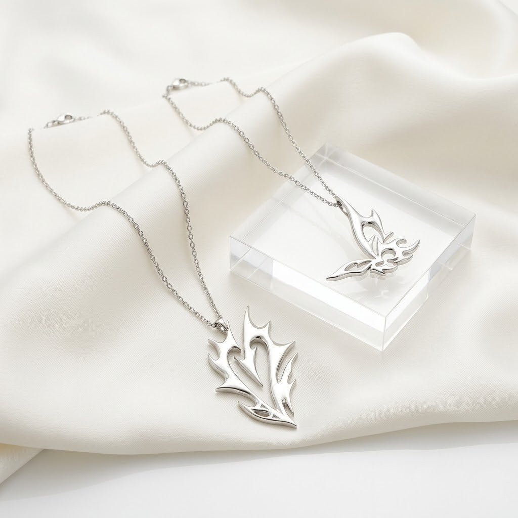 aespa Metallic Symbol Necklace