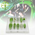 AESPA Lemonade Cyber Press-On Nails