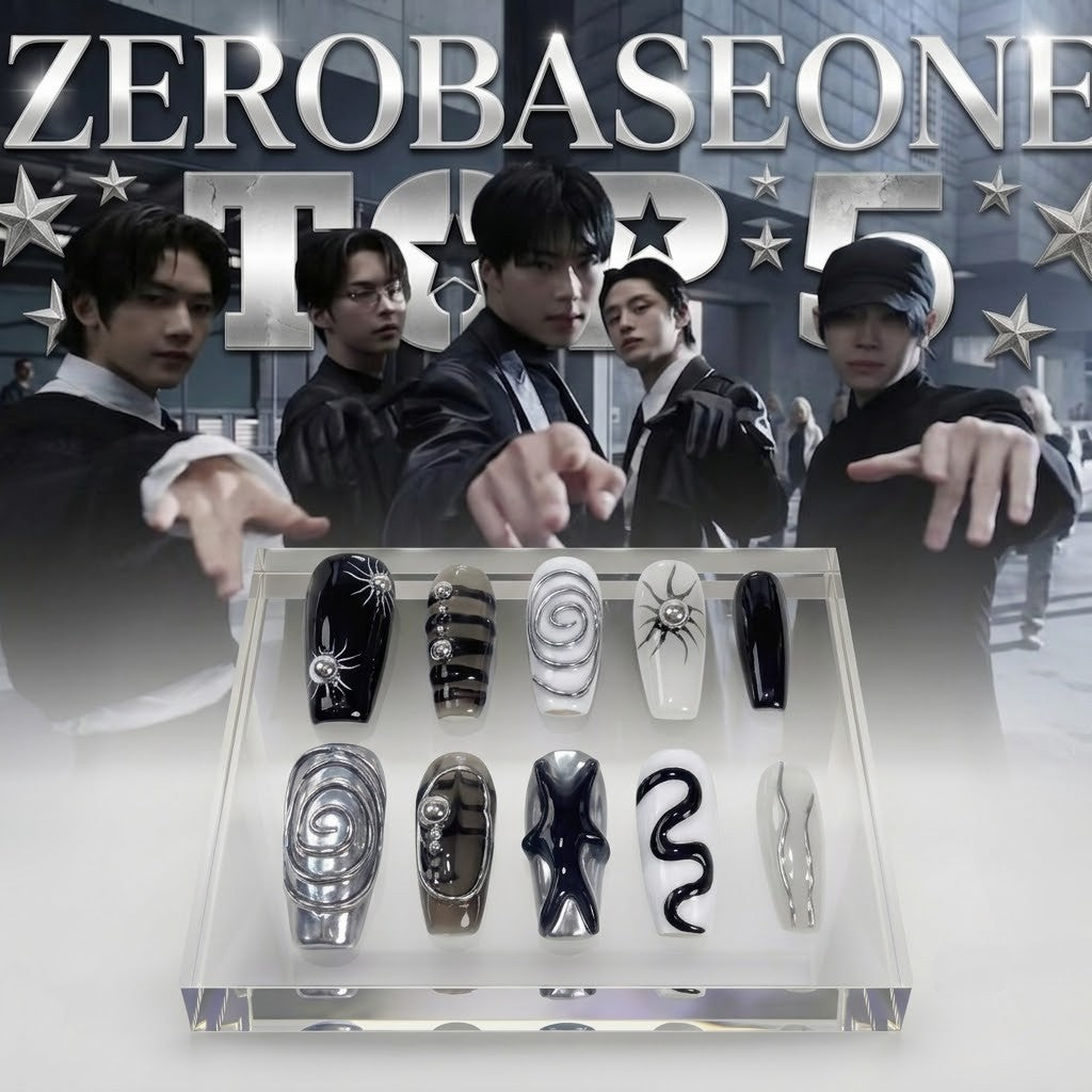 ZB1 Top 5 Press-On Nails ver 1/2