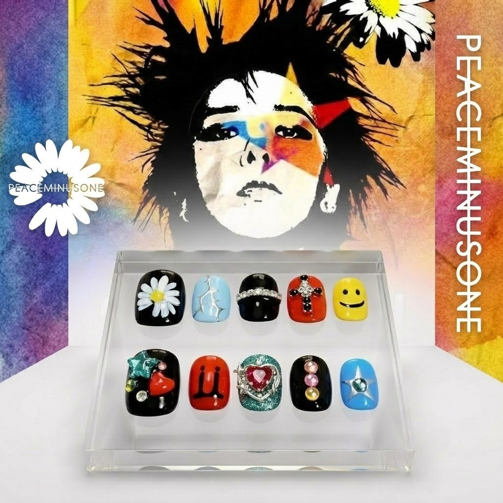 G-Dragon PEACEMINUSONE Icon Press-On Nails