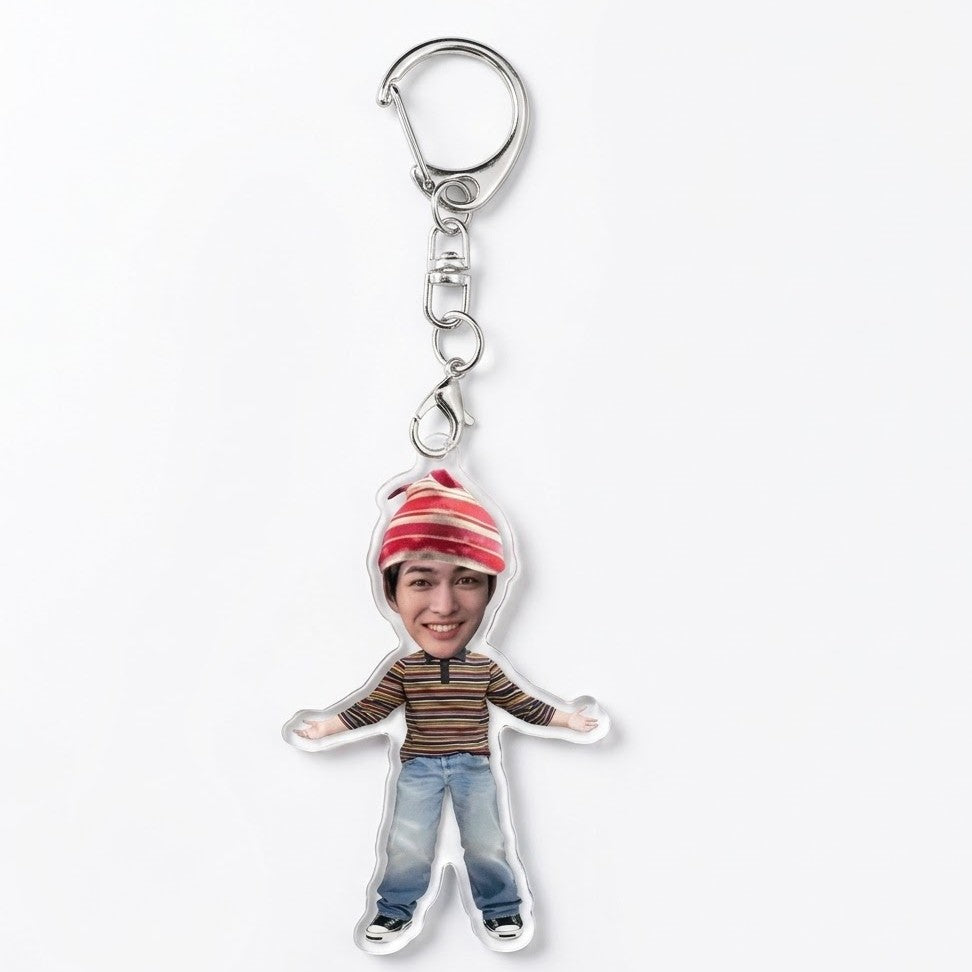 Cortis Mini Full-Body Acrylic Keyring