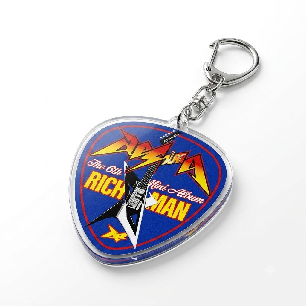 aespa "Rich Man" Rockstar Keychain