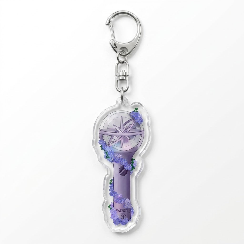 KATSEYE "Eternal Logo" Keyring