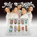 Red Velvet Feel My Rhythm Balletcore Press-On Nails