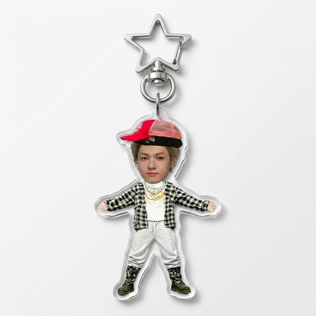 CORTIS 360 Star Portrait Keyring