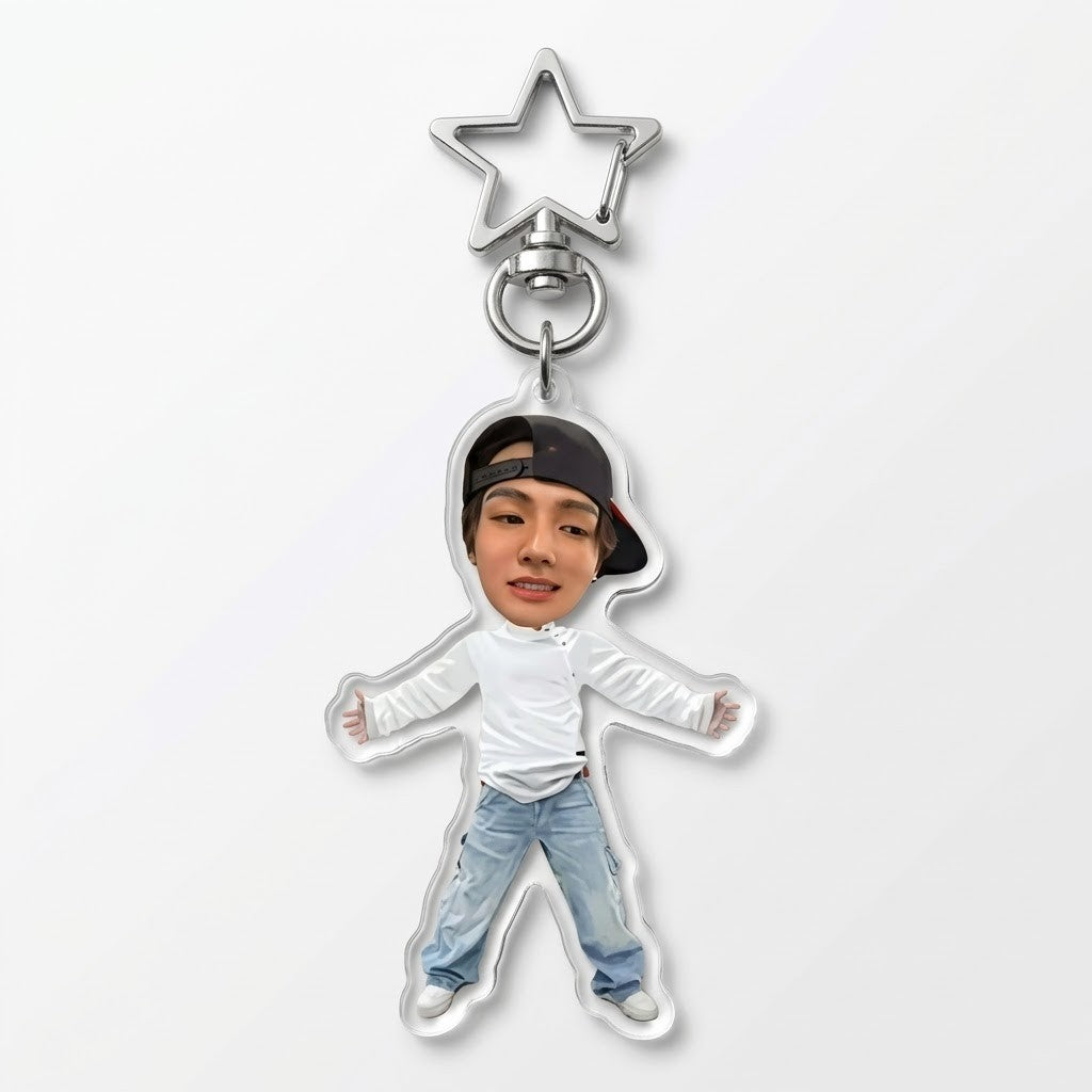CORTIS 360 Star Portrait Keyring