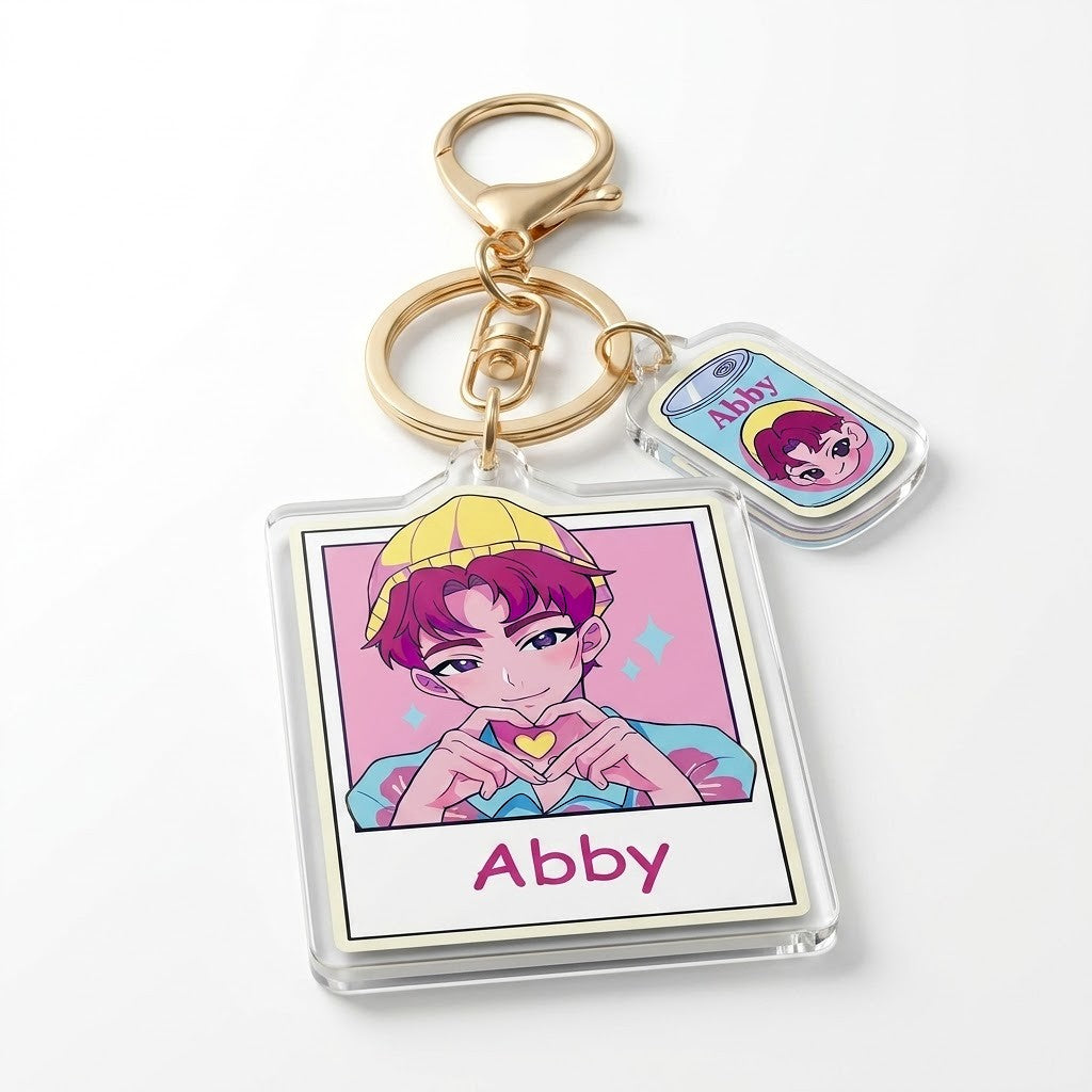 K-Pop Demon Hunters "Snack Time" Acrylic Charm