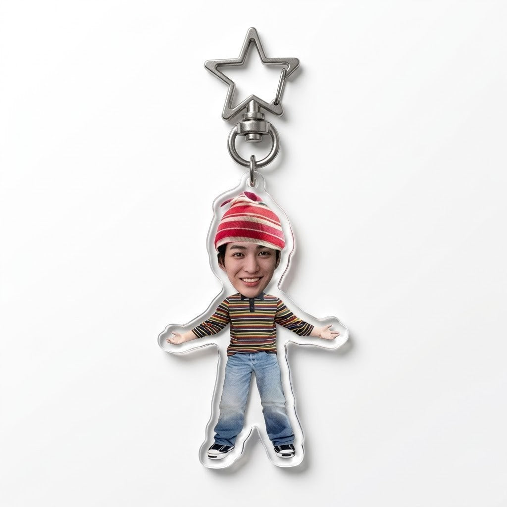 CORTIS 360 Star Portrait Keyring