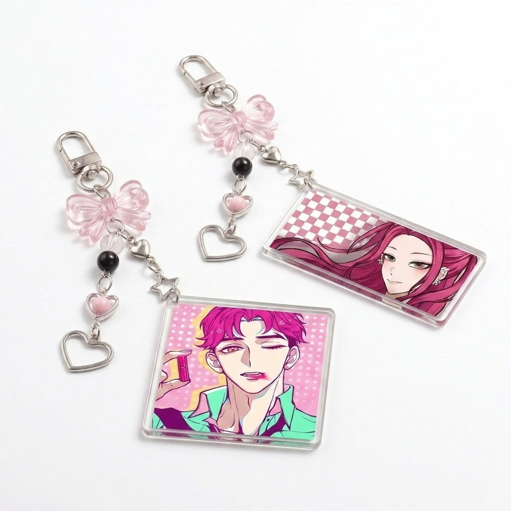 K-Pop Demon Hunters "Heart & Bow" Charm