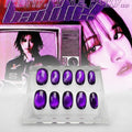 IVE Yujin Resemblance Velvet Purple Nails