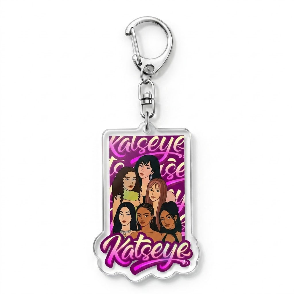 KATSEYE Signature "On-Stage" Keyring