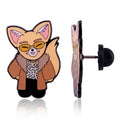 Stray Kids I.N "Maknae on Top" Fox Enamel Pin