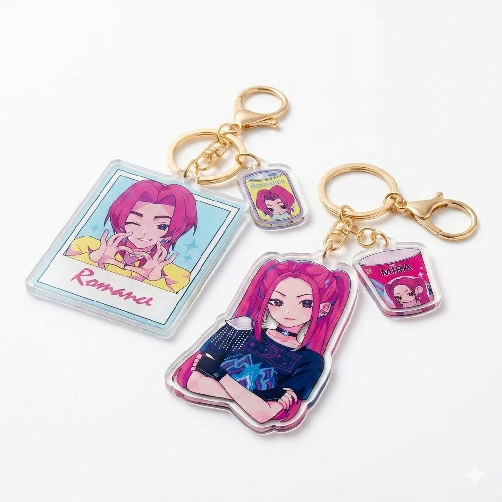 K-Pop Demon Hunters "Snack Time" Acrylic Charm