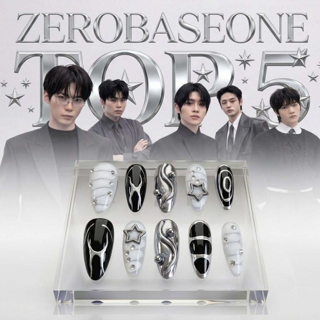 ZB1 Top 5 Press-On Nails ver 1/2