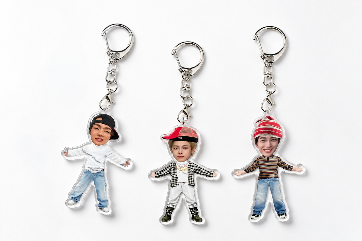 Cortis Mini Full-Body Acrylic Keyring