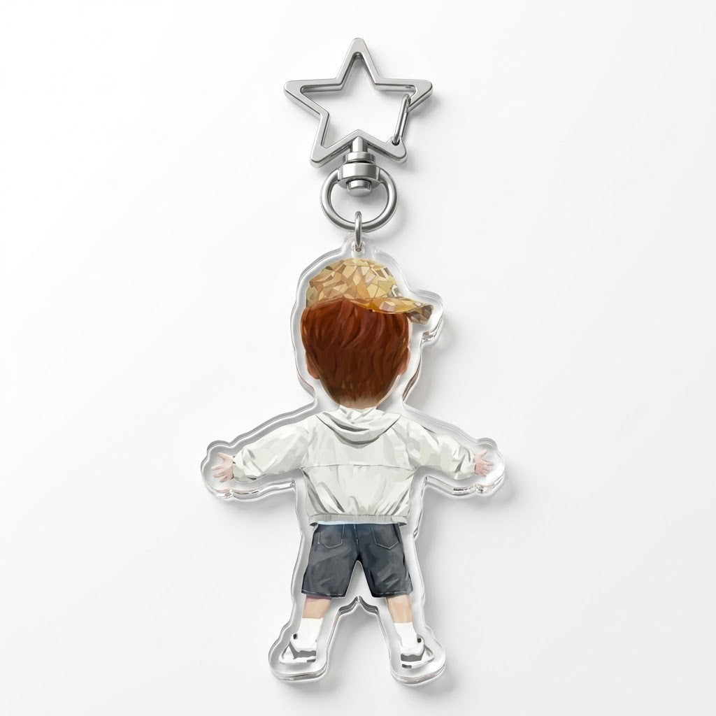 CORTIS 360 Star Portrait Keyring