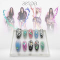AESPA Supernova Alien Aura Press-On Nails