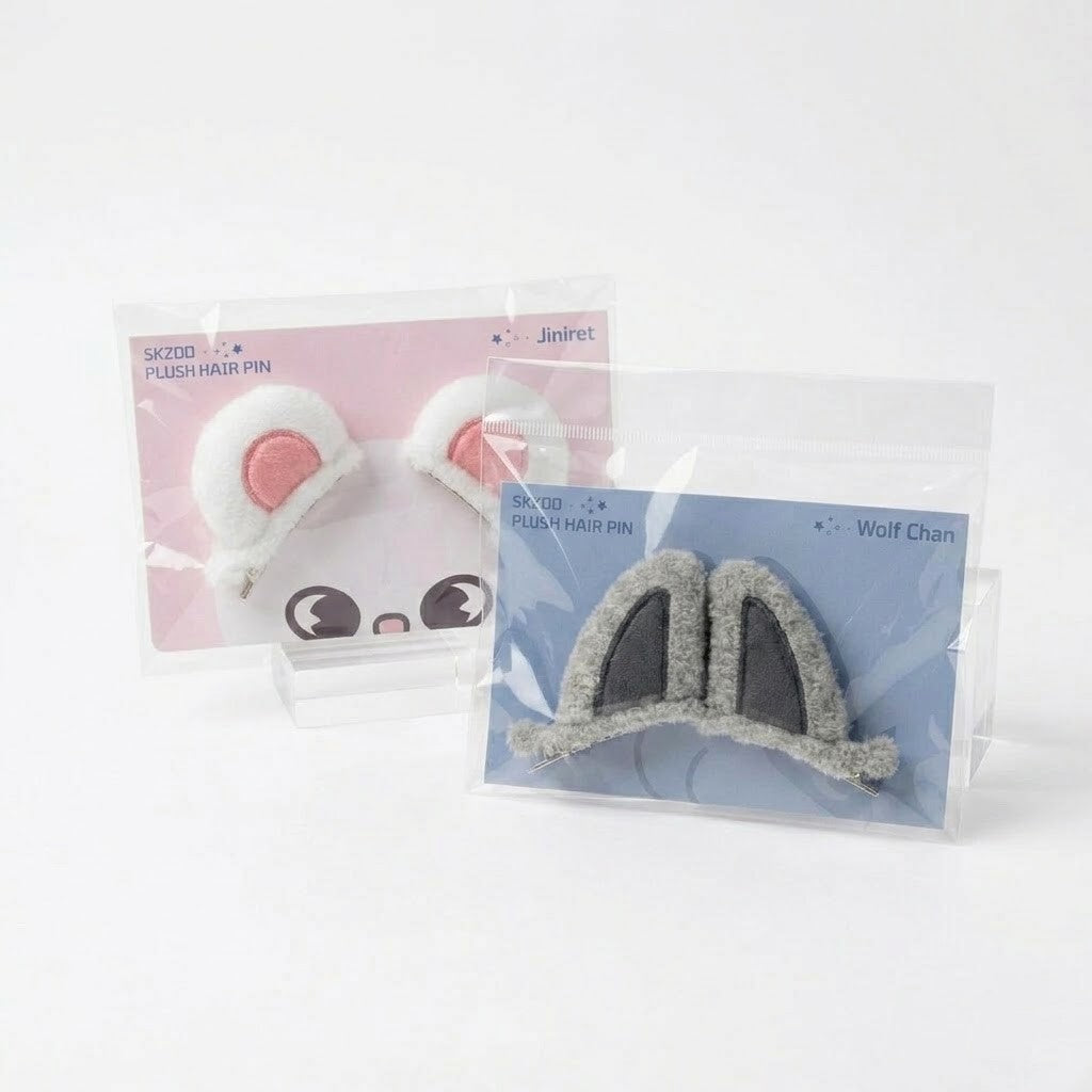 SKZOO Plush Character Hairclips