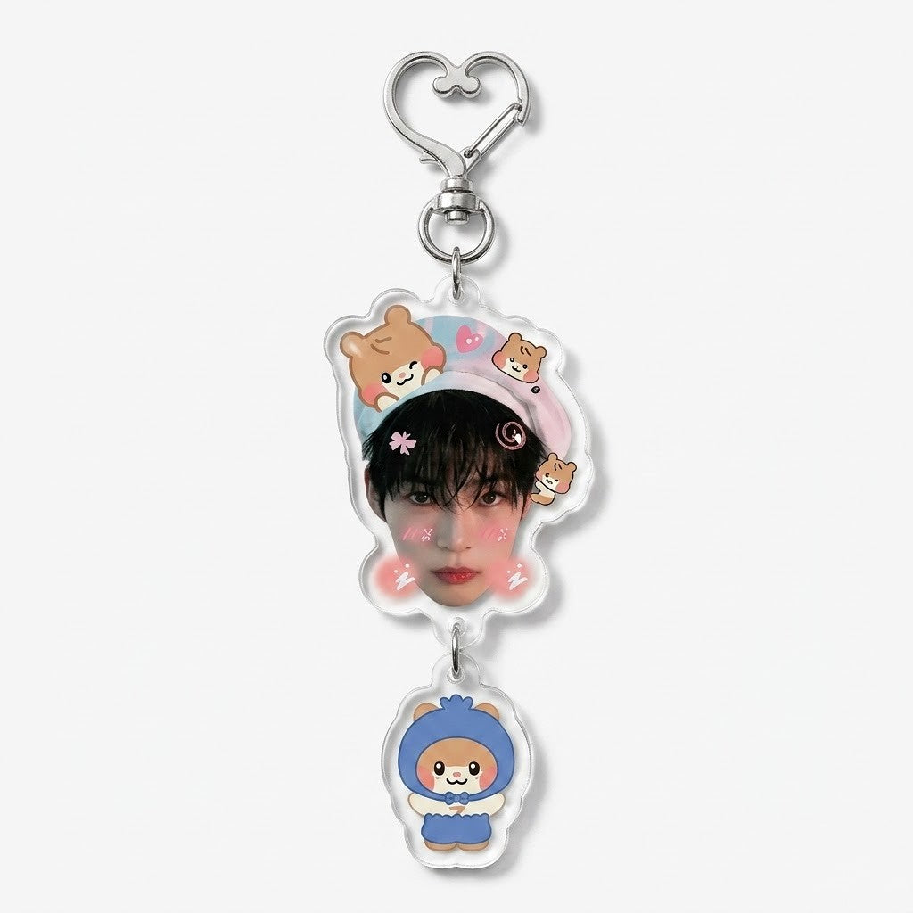 ZB1 "Sweet Companion" Heart Keychain
