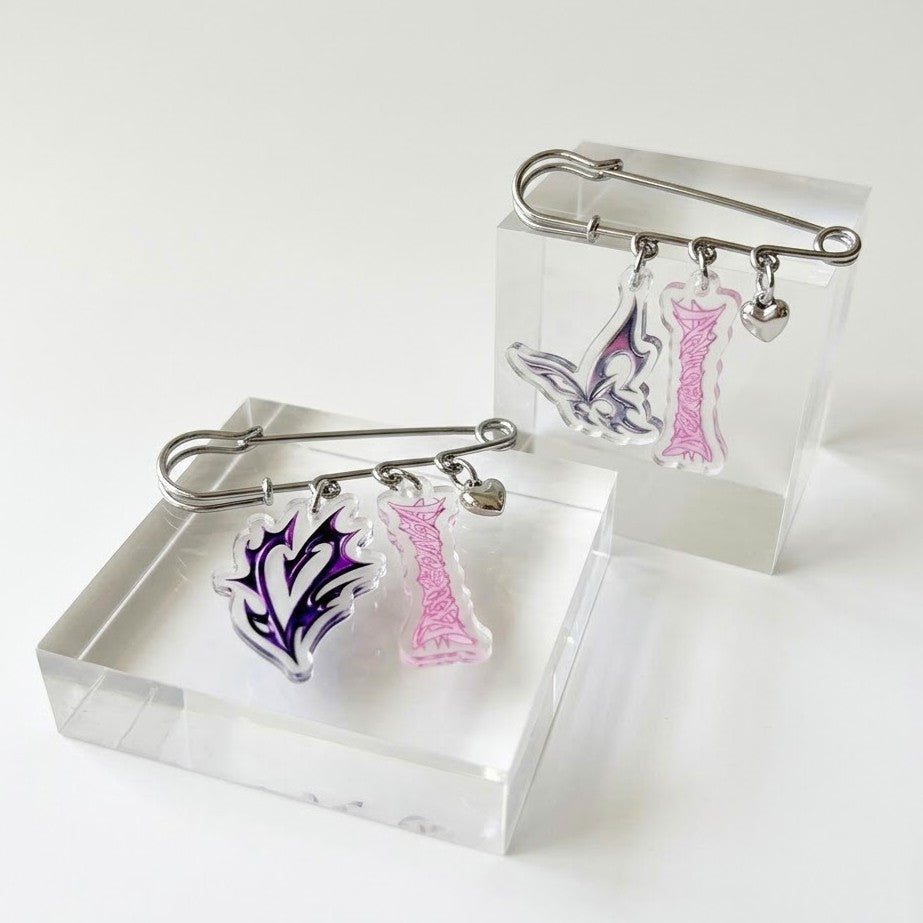 AESPA Emblem Power Charms