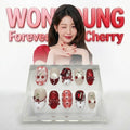 Wonyoung Fresh Red Cherry Press-On Nails