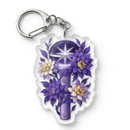 Girl Group Floral Lightstick Keychain