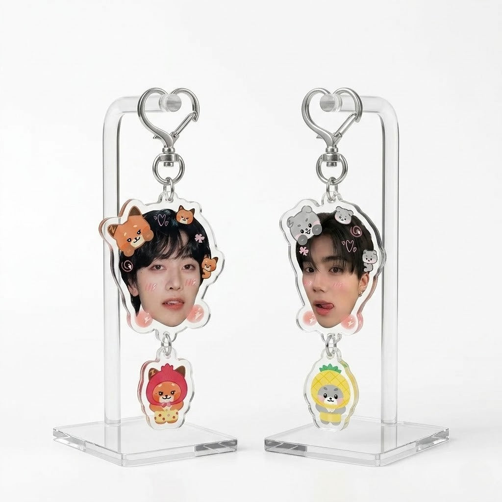 ZB1 "Sweet Companion" Heart Keychain