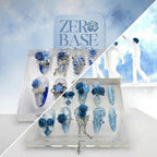 ZEROBASEONE Blue Rose Press-On Nails