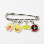 SKZOO Multi-Charm Identity Brooch
