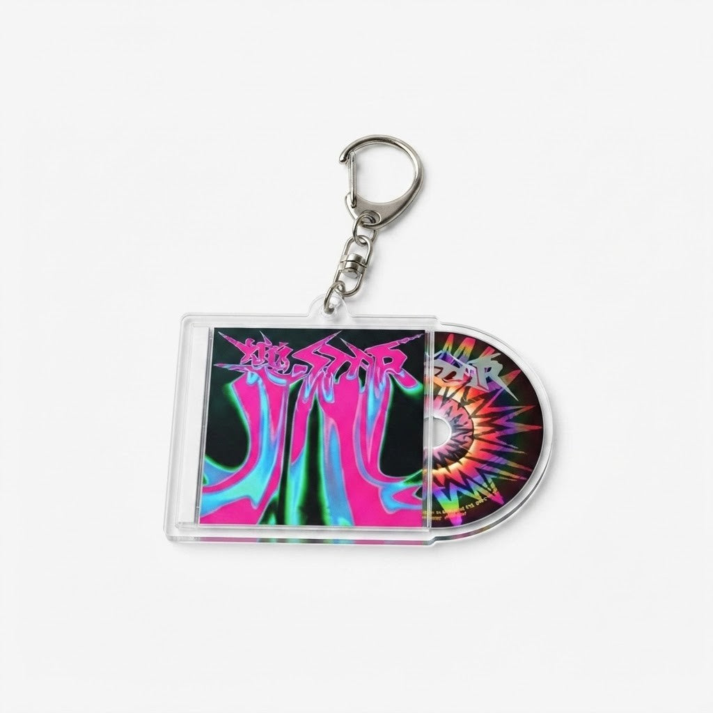 Stray Kids "Sliding CD" Album Keyring