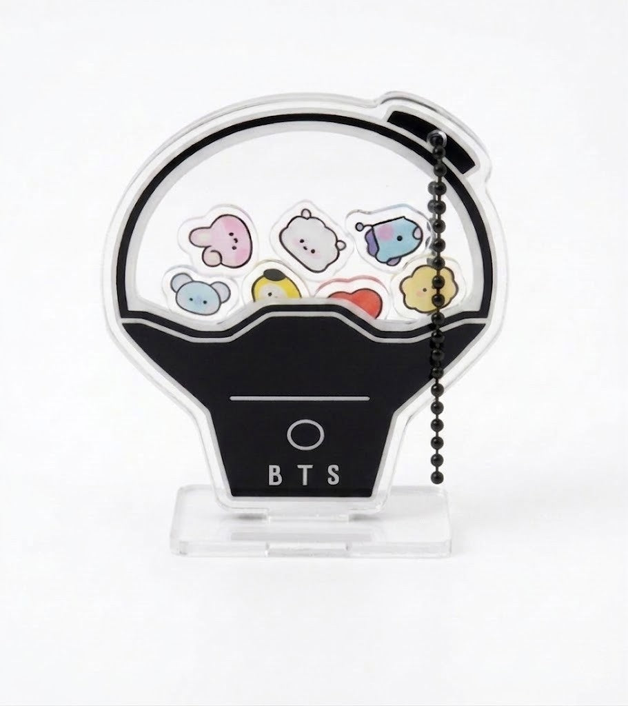 BTS "Micro Cosmos" BT21 Globe Keychain
