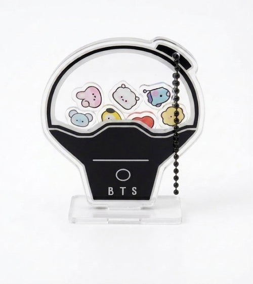BTS "Micro Cosmos" BT21 Globe Keychain