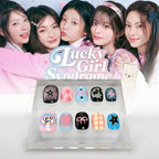 ILLIT "Lucky Girl Syndrome" Press-On Nails