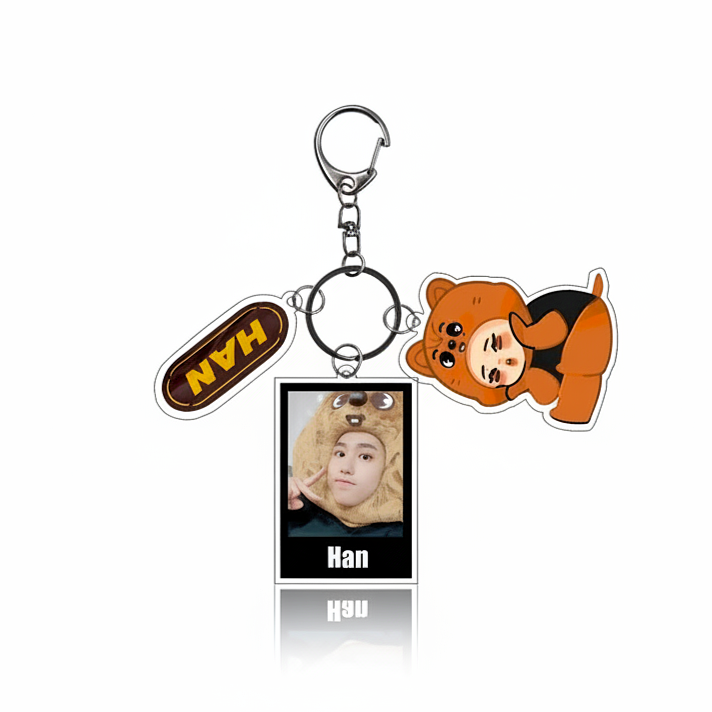 SKZOO Photo & Character Keyring Set