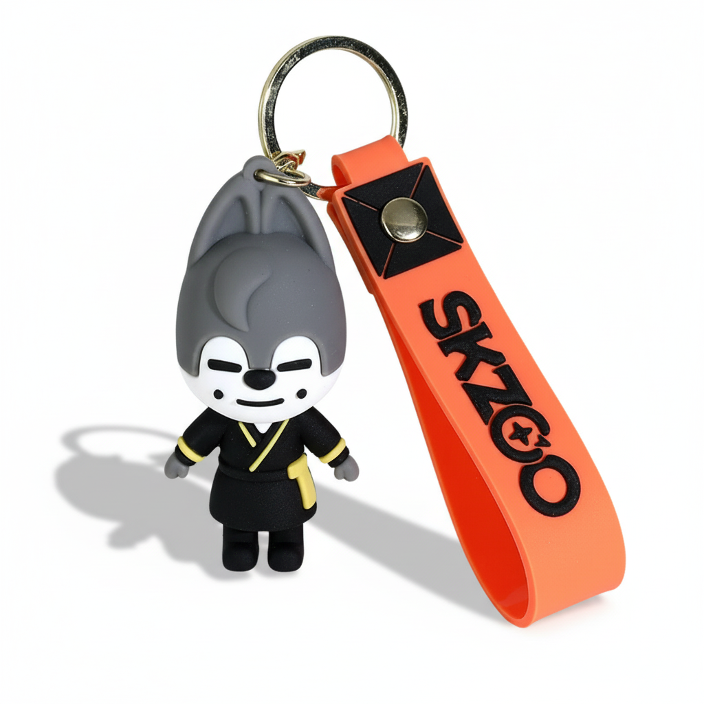 SKZOO Figure Strap Keyring