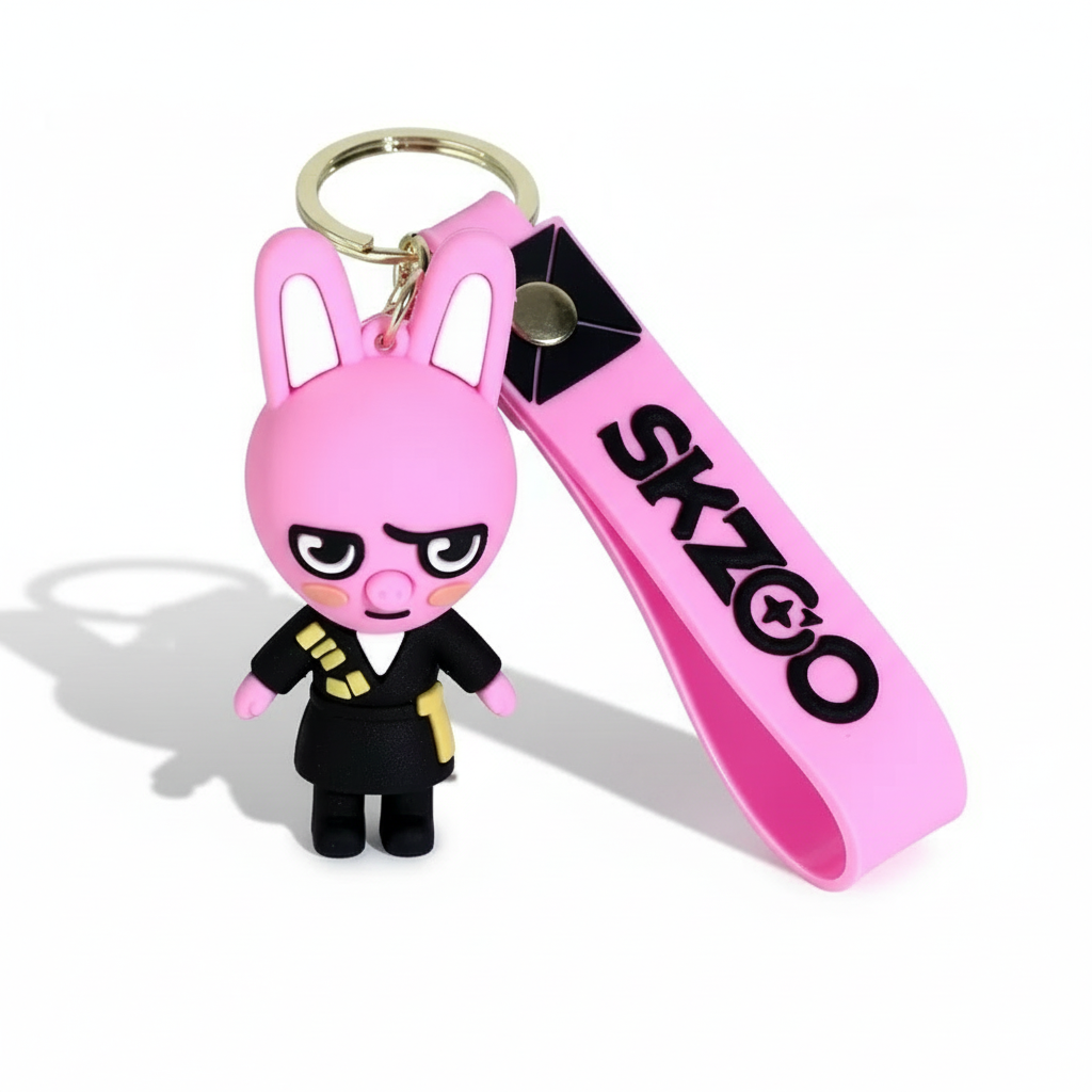 SKZOO Figure Strap Keyring