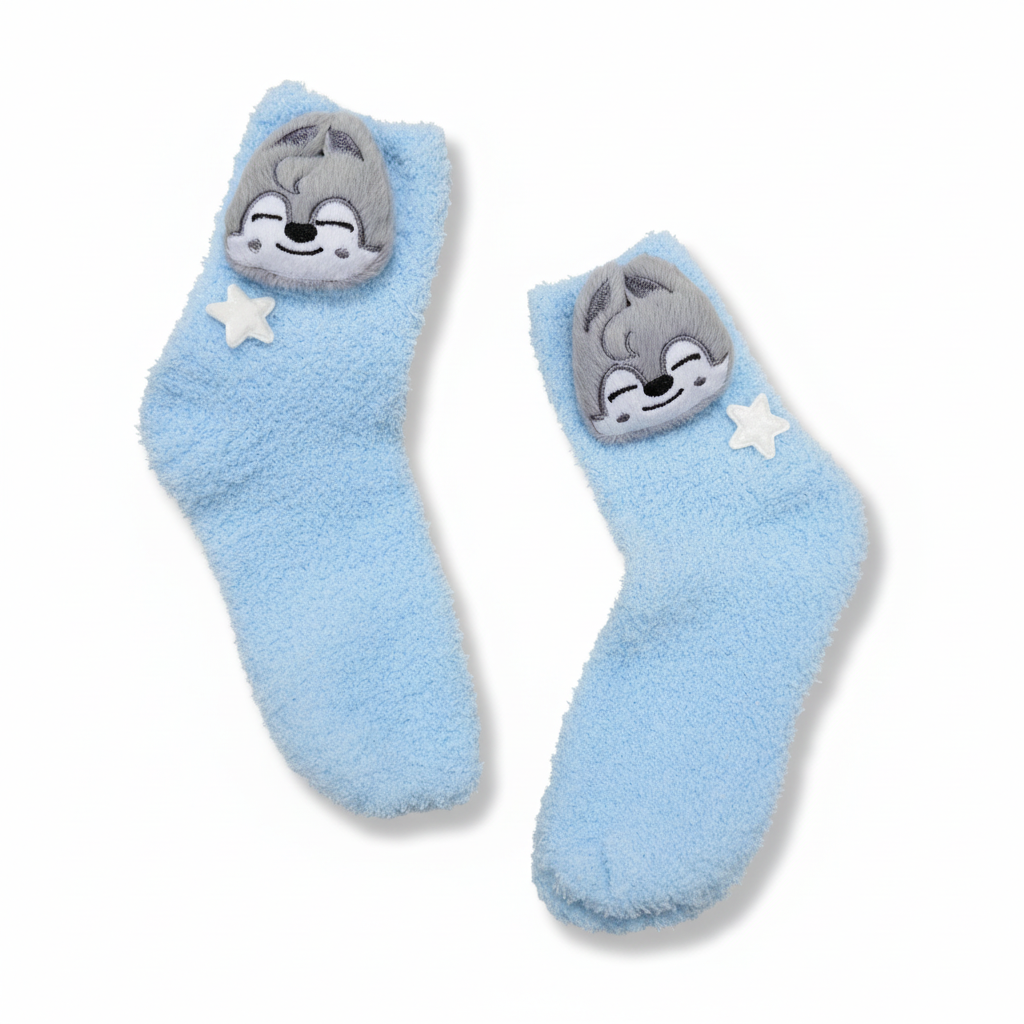 SKZOO Character Fuzzy Socks