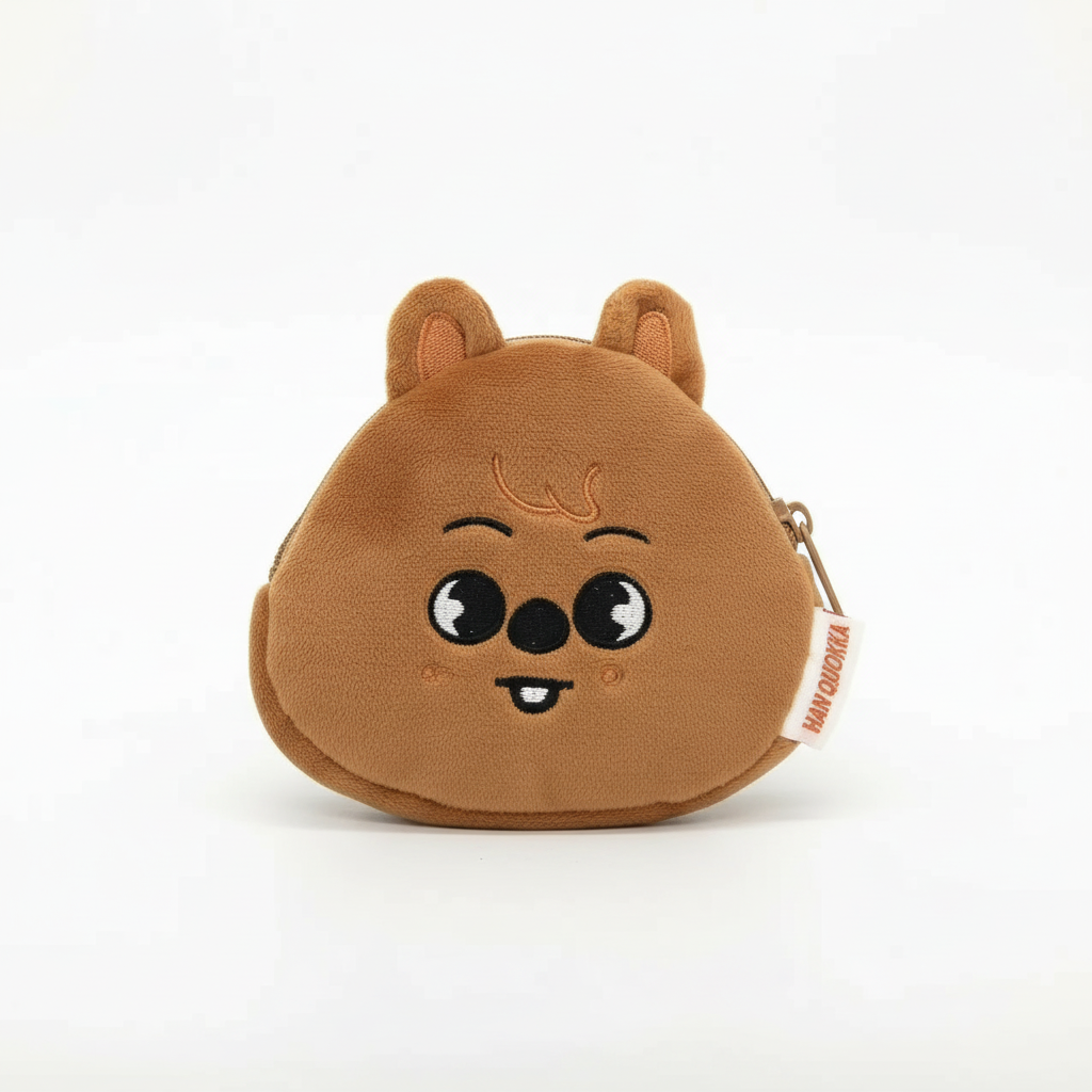 SKZOO Plush Zipper Pouch Set