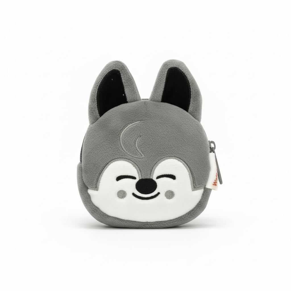 SKZOO Plush Zipper Pouch Set