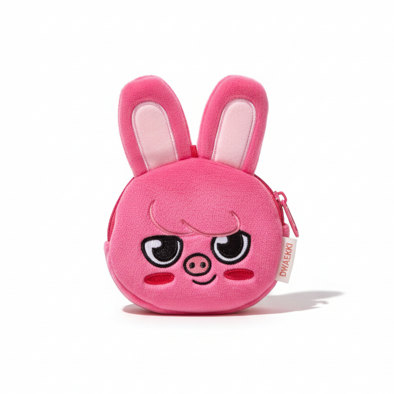 SKZOO Plush Zipper Pouch Set