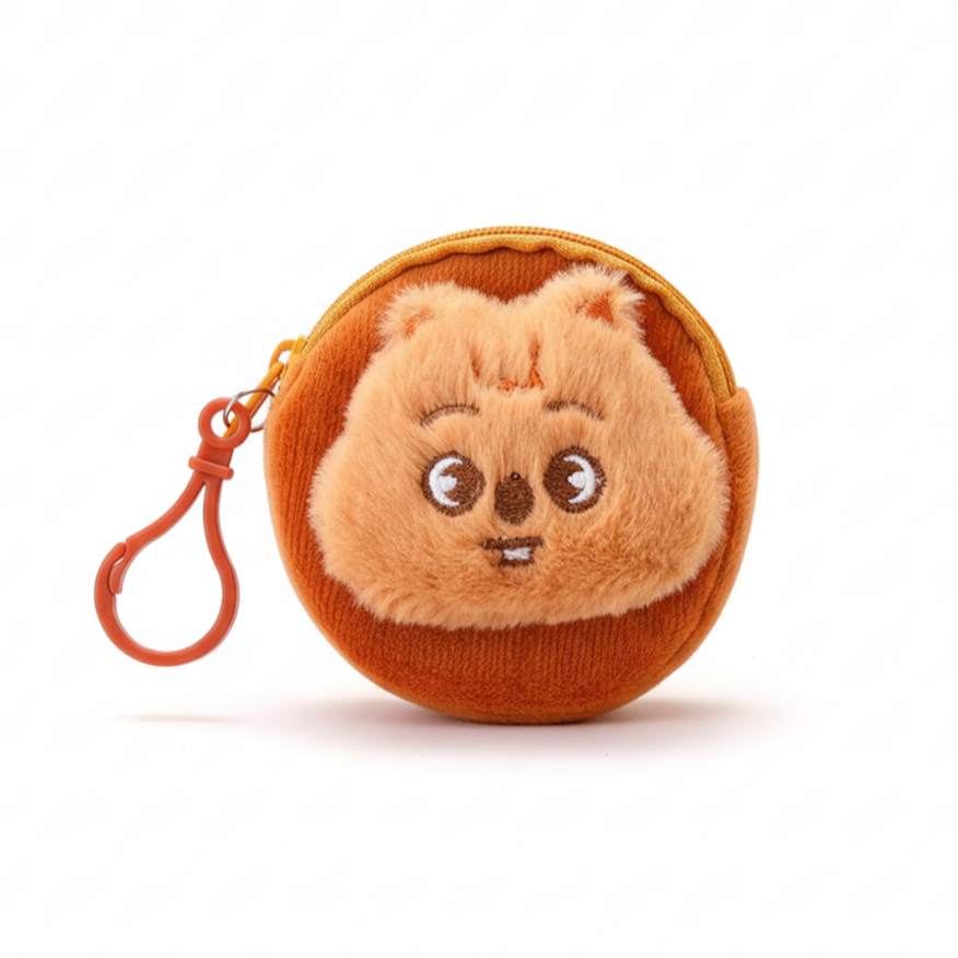 SKZOO Mini Plush Zipper Keyring