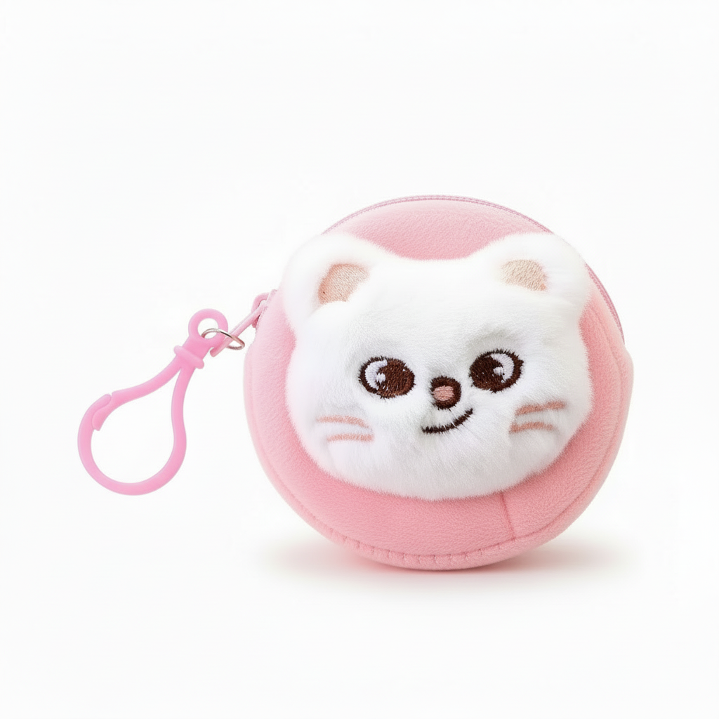 SKZOO Mini Plush Zipper Keyring