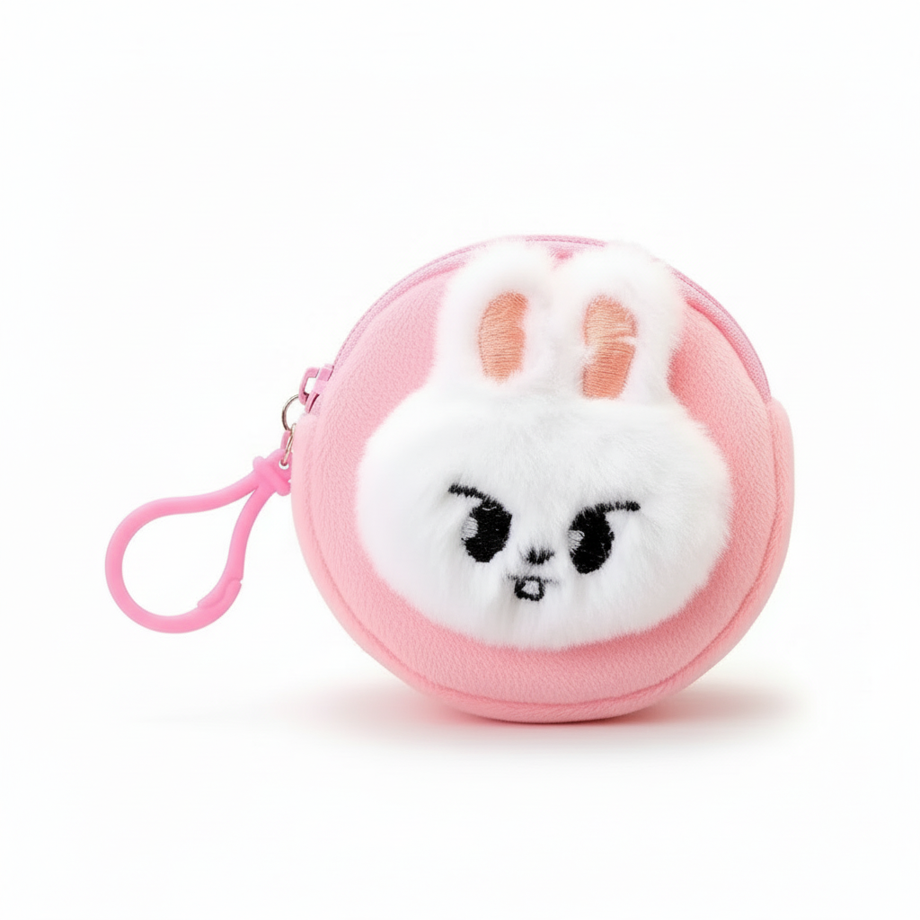 SKZOO Mini Plush Zipper Keyring