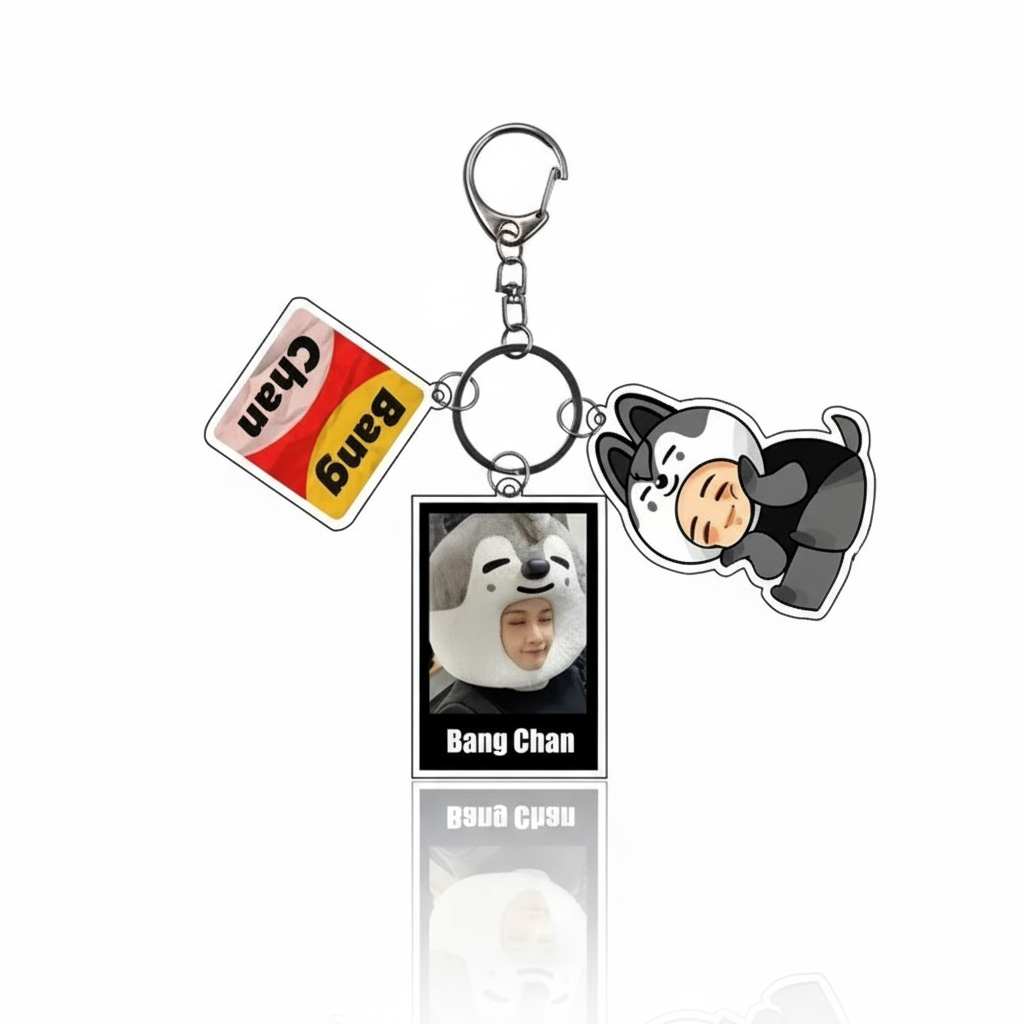 SKZOO Photo & Character Keyring Set